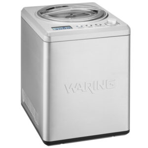 MAQUINA PARA HACER HELADO 2.5 QT (2.36 LTS) WCIC25 DE 120V MARCA WARING
