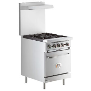 ESTUFA DE 4 QUEMADORES S24-N CON HORNO COOKING PERFORMANCE (GAS NATURAL)
