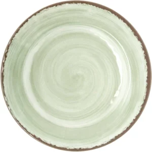 PLATO EXTENDIDO DE MELAMINA 11 PG (27.94 CM) MINGLE JADE CARLISLE (PRECIO POR 12 PIEZAS)