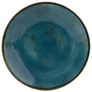 PLATO EXTENDIDO 7 1/4 PG (18.41 CM) ELLIPSE GEODE AZURE TUXTON (PRECIO POR 24 PIEZAS)