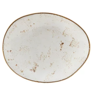 PLATO OVALADO 8 3/8 X 6 7/8 PG (21.08 X 17.40 CM) ELLIPSE GEODE AGAVE TUXTON (PRECIO POR 12 PIEZAS)