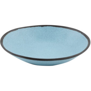 ENSALADERA 25 CM 1.2 LT MELAMINA AZUL POTTERY MARKET (PRECIO POR 12 PIEZAS)