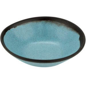 BOWL 16 OZ 17.8 CM MELAMINA AZUL POTTERY MARKET (PRECIO POR 12 PIEZAS)