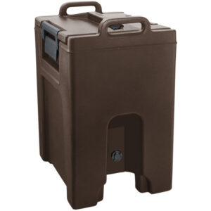 CAJA TERMICA TRANSPORTADOR DE SOPA UC1000PL131 DE 10.5 GALONES COLOR CAFE OBSCURO CAMBRO
