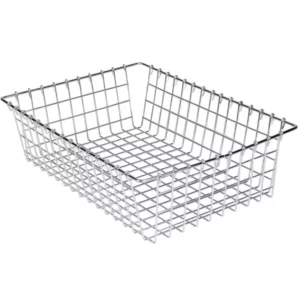 CANASTA DE ALAMBRE CROMADO PARA EXHIBIR 20 x 14 x 5 3/4 PG CHOICE