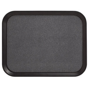 CHAROLA DE SERVICIO 14 X 18 PG COLOR NEGRO ANTIDERRAPANTE MARCA CAMBRO 1418VC382 (PRECIO POR 12 PIEZAS)