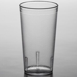 VASO PLASTIC SAN 16 OZ TRANSPARENTE CARLISLE (PRECIO POR 72 PIEZAS)