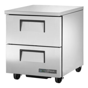 MESA DE TRABAJO REFRIGERADA 2 CAJONES TUC-27D-2-ADA-HC MARCA TRUE
