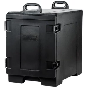 CAJA TERMICA NEGRO PARA 5 INSERTOS ENTEROS DE 2.5 PG CARLISLE TEMP. 6 HORAS. MEDIDAS 16 3/4 X 24 X 25 PG