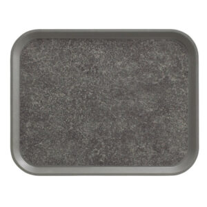 CHAROLA DE SERVICIO 14 X 18 PG COLOR GRIS PERLA ANTIDERRAPANTE MARCA CAMBRO 1418VC381 (PRECIO POR 12 PIEZAS)