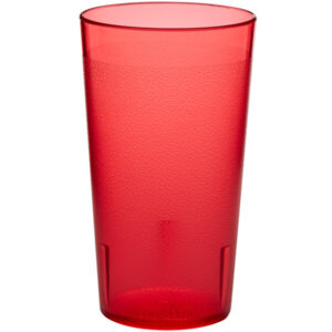 VASO DE POLICARBONATO 12 OZ ROJO CHOICE (PRECIO POR 12 PIEZAS)