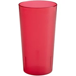 VASO DE POLICARBONATO 16 OZ ROJO CHOICE (PRECIO POR 12 PIEZAS)