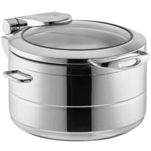 CHAFER REDONDO 11 QT PARA INDUCCION MANCHESTER ACOPA TAPA DE CRISTAL