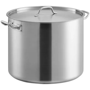 OLLA DE INDUCCION 60 QT (56.78 LTS) USO RUDO ACERO INOXIDABLE 18 5/8 X 14 3/4 PG MARCA VIGOR