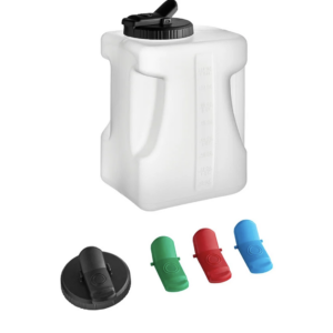 JARRA DE PLASTICO CON TAPA Y GRADUACION HASTA 1 GALON 640000 (-40 HASTA 82 GRADOS CELCIUS) CARLISLE (PRECIO POR 2 PIEZAS)