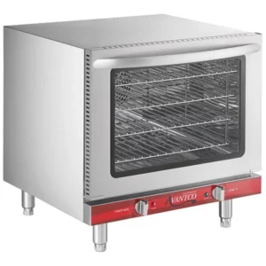 HORNO DE CONVECCION ELECTRICO MEDIO 2.3 PIES CUBICOS 208/240V, 2100/2800W CAPACIDAD DE 4 CHAROLAS DE 13 x 18 PG MEDIDA GENERAL: 23 1/2 X 22 1/2 X 20 PG MARCA AVANTCO