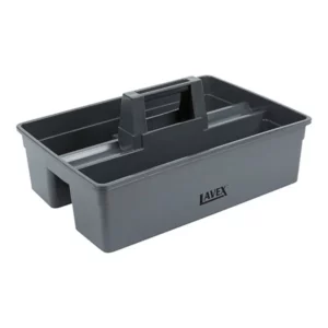 CHAROLA PARA CARRO DE LIMPIEZA 3 COMPARTIMENTOS DE 16X11 PG LAVEX