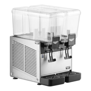 DISPENSADOR DE BEBIDAS REFRIGERADO DOBLE 3.17 GALONES CADA TINA MARCA VOLLRATH MEDIDAS: 14 X 18 X 22 PG