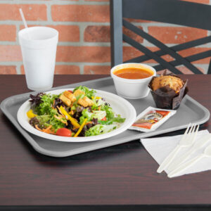 CHAROLA DE SERVICIO DE 12 x 16 PG COLOR GRIS MARCA VOLLRATH 86115 (PRECIO POR 24 PIEZAS)