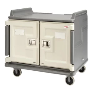 CARRO DE SERVICIO PARA COMIDA CAMBRO 48 1/4 x 36 1/4 x 45 PG DE POLIETILENO PARA 20 CHAROLAS