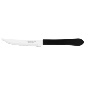 CUCHILLO ASADO 4PG LEME TRAMONTINA NEGRO