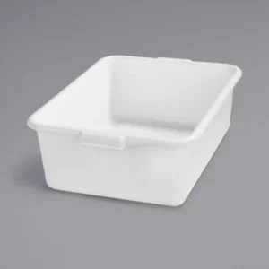 CHAROLA DE PLASTICO 20 X 15 X 7 PG POLIETILENO COLOR BLANCO CARLISLE
