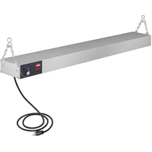 LAMPARA DE CALOR 48 PG GRAH-48 DE 120V, 110W CON PERILLA PARA REGULAR TEMPERATURA Y CABLE PARA CORRIENTE, 6 CADENAS Y GANCHOS HATCO