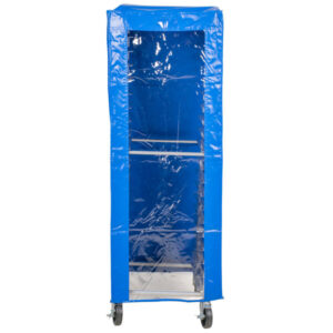 FUNDA PARA RACK 28 X 24 X 63 PG VINIL AZUL CON VENTANA REGENCY