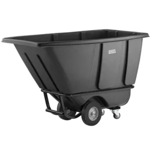 CARRO PARA BASURA LAVEX USO RUDO Black 0.5 Cubic Yard Tilt Truck / Trash Cart (850 lb.)