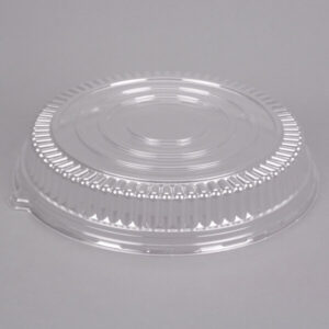 TAPA PARA CHAROLA REDONDA DE 16 PG TIPO DOMO DE PLASTICO (PRECIO POR CAJA CON 25 PIEZAS) SU TAPA ES 346d61600bk