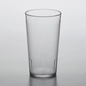 VASO PLASTIC SAN 12 OZ TRANSPARENTE (PRECIO POR 12 PIEZAS)