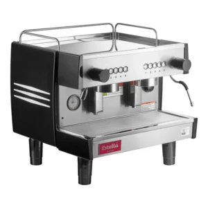 CAFETERA DE DOS GRUPOS COMPACTA STELLA CAFFE AUTOMATICA EXPRESSO 110 V DE 1,700 WATTS