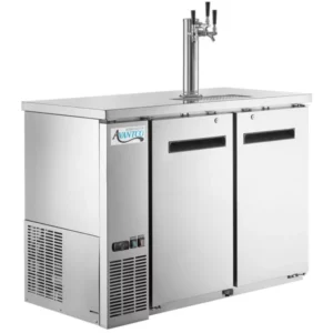 ENFRIADOR DE CERVEZA Y BEBIDAS CON 3 DISPENSADORES MEDIDAS: 48 3/4 X 24 7/16 X 36 5/8 PG CON UNA PUERTA MEDIDAS INTERIORES: 19 X 18 PG, DE 120V, 1/4 HP AVANTCO