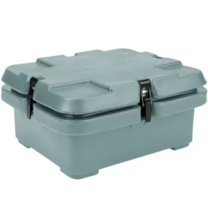 CAJA TRANSPORTADORA TERMICA DE INSERTO MEDIO 4 PG CAMCARRIER 240MPC401 AZUL PIZARRA CAMBRO