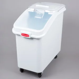 CARRO ALMACENADOR DE GRANOS E INGREDIENTES 26.2 GALONES (98.51 LT) MEDIDA: 29 1/2 x 15 x 28 PG RUBBERMAID