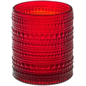 VASO OLD FASHIONED ROCAS 10 OZ CRISTAL ROJO JUPITER FORTESSA (PRECIO POR 24 PIEZAS)