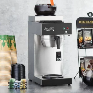 CAFETERA DECANTADORA AUTOMATICA CON 2 CALENTADORES PARA JARRA CAFETERA 120V, 1650W AVANTCO