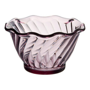COPA PARA POSTRE POLICARBONATO ROSA 5 OZ CHOICE (PRECIO POR 12 PIEZAS)