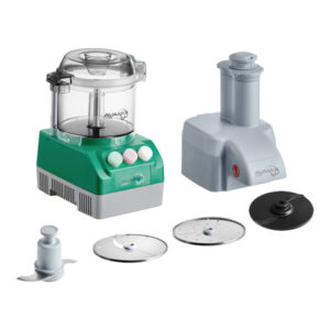 PROCESADOR DE ALIMENTOS COMBINADO DOBLE FUNCION CON TAZON Y 2 DISCOS DE 3/4 HP TAPA PLANA MODELO CACFB25FL2D MARCA AVAMIX