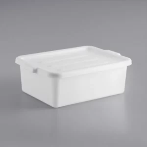 CHAROLA LEVANTAMUERTOS CON TAPA 20 X 15 X 7 PG COLOR BLANCO CHOICE