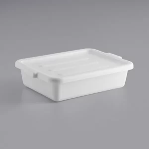 CHAROLA LEVANTAMUERTOS CON TAPA 20 X 15 X 5 PG COLOR BLANCO CHOICE