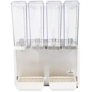 DISPENSADOR DE BEBIDAS REFRIGERADO 4 TANQUES DE 2.4 GAL POR TANQUE E-49-4 MARCA CRATHCO