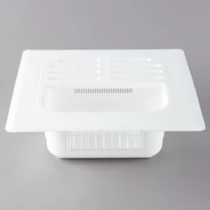 COLADERA PARA FREGADERO DE PLASTICO DE 4 PG DE PROFUNDIDAD MEDIDA: 8 X 8 PG  102-1190 FMP