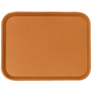 CHAROLA DE 14 X 18 PULGADAS PP COLOR NARANJA CAMBRO (PRECIO POR 12 PIEZAS)