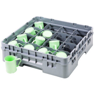 RACK DE 16 COMPARTIMENTOS 16C258151 COLOR GRIS CAMBRO