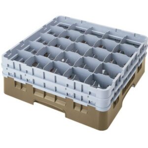 RACK DE 25 COMPARTIMENTOS CON 2 EXTENSIONES CAMBRO (PRECIO POR 4 PIEZAS)