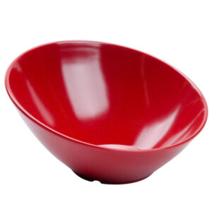 PLATO BOWL TAZON INCLINADO MELAMINA 16 OZ (490 ML) ROJO B-788-RSP GET (PRECIO POR 6 PIEZAS)