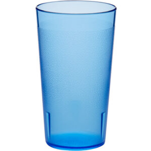 VASO PLASTIC SAN 12 OZ COLOR AZUL (PRECIO POR 12 PIEZAS)