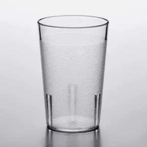 VASO DE POLICARBONATO 8 OZ TRANSPARENTE (PRECIO POR 12 PIEZAS)