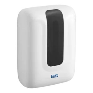 DISPENSADOR DE TOALLAS DE PAPEL DOBLADAS TIPO SANITAS DE PLASTICO CAP. 540-600 TOALLAS MEDIDAS: 11 1/4 X 5 5/16 X 15 3/16 PG LAVEX JANITORIAL